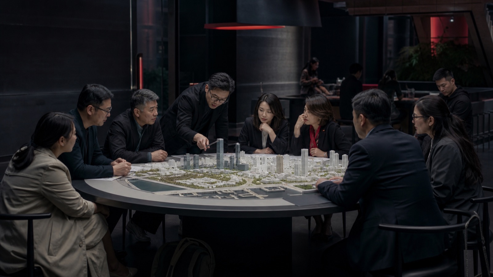 政府企业高校与项目代表讨论城市 AI 方案