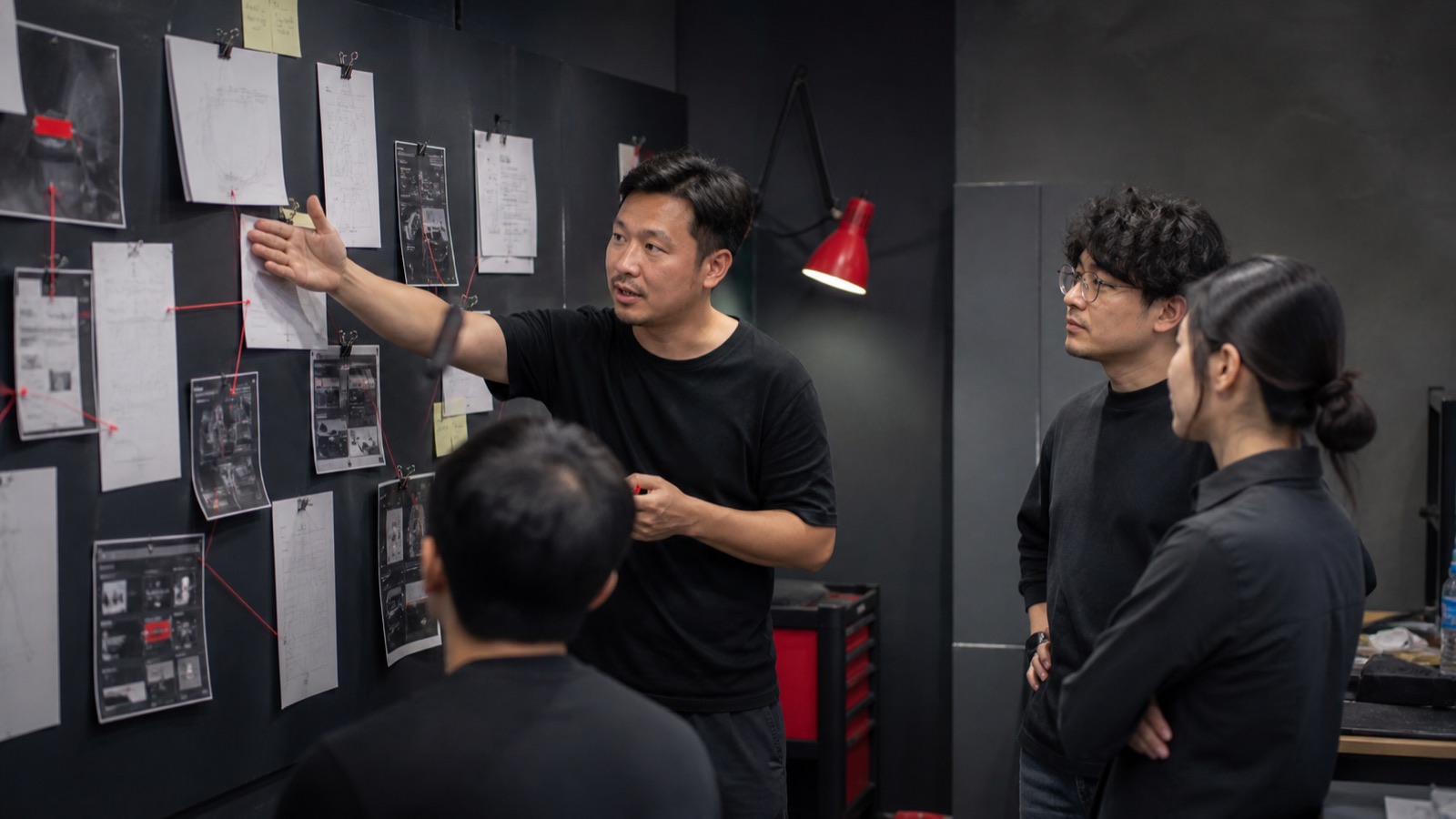 企业负责人向 AI 项目团队发布业务命题